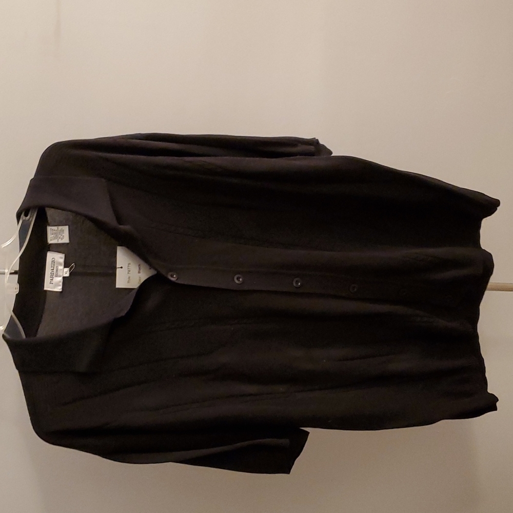 Men's s/s  knit shirt black